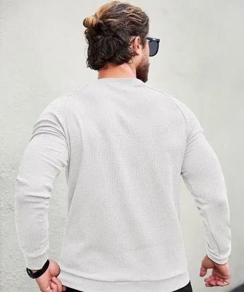 Badbrook Men's Solid Linen Blend Shirt | Regular Fit Full Sleeve